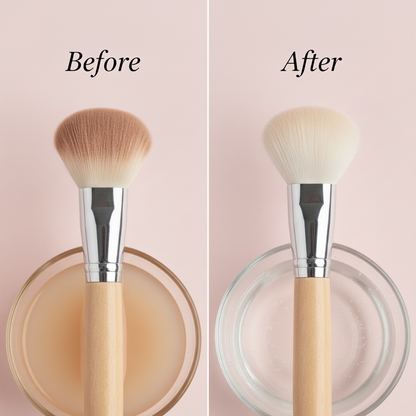 Smart Brush Cleaner — Clean & Store in One Step